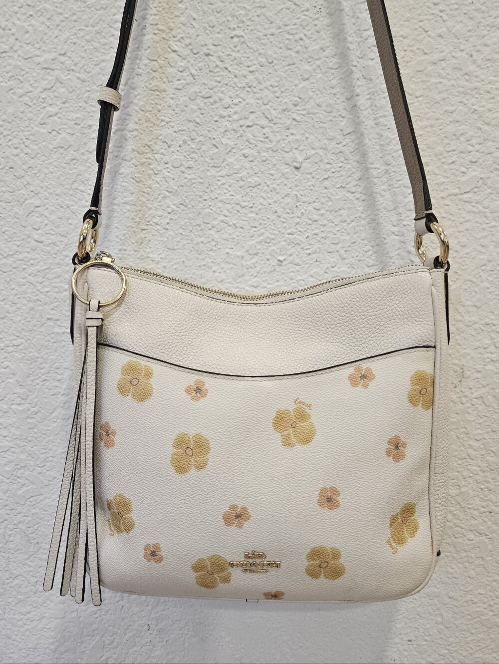 Coach Chaise Crossbody Bag in Pansy Print (Style No. 89470)